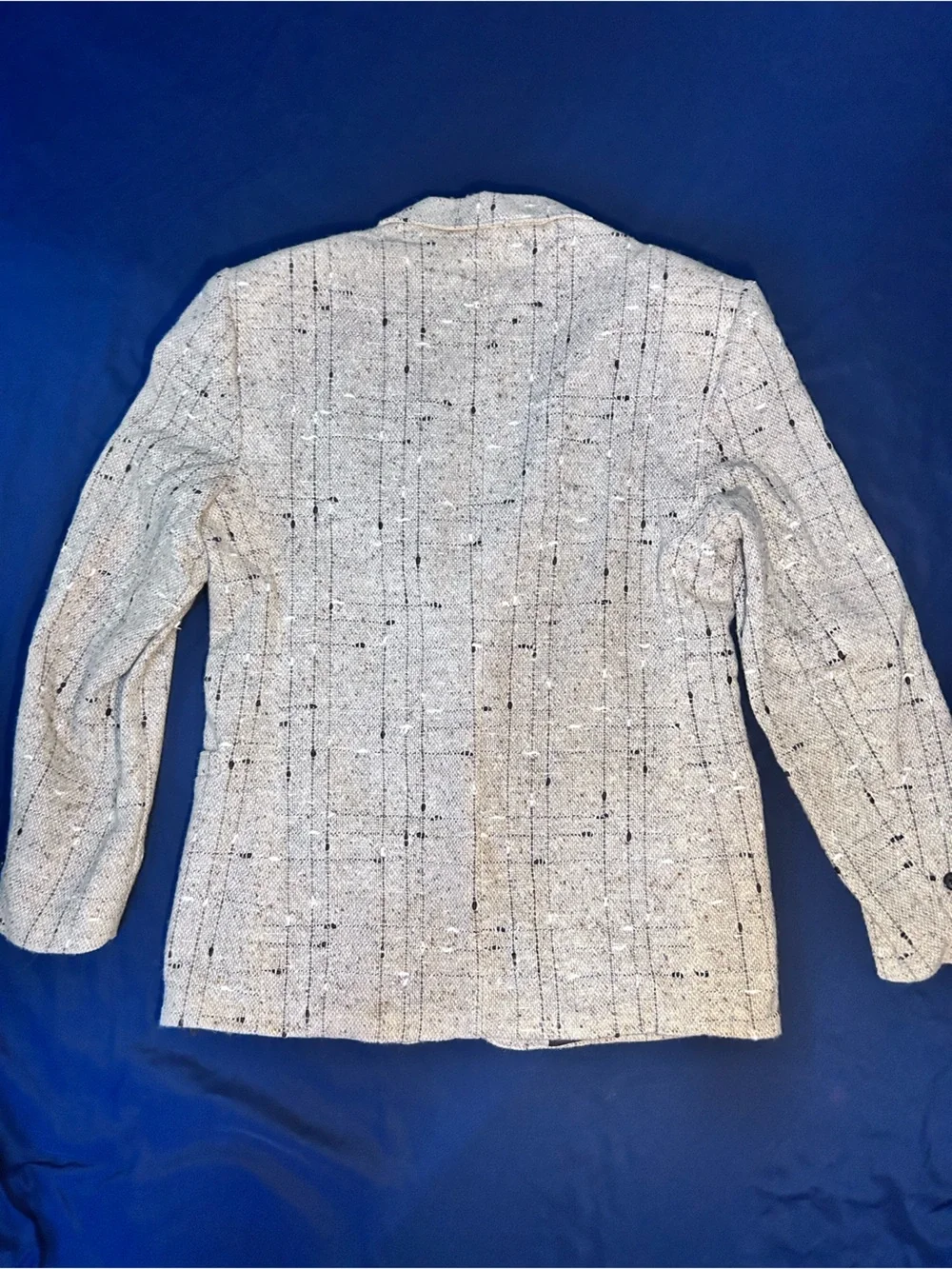Vintage 80s/90s Public Notices Tweed Blazer